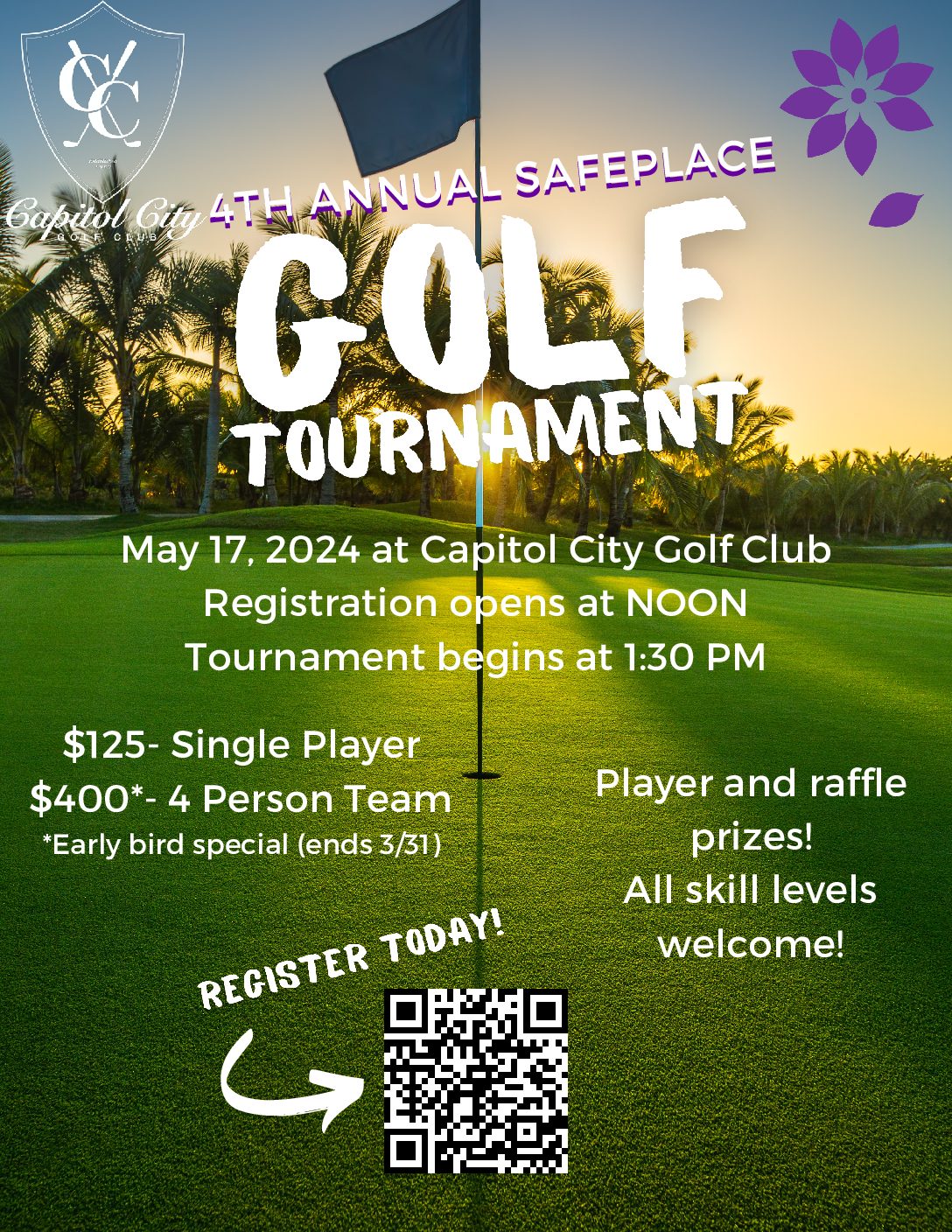 SafePlace’s Golf Tournament Fundraiser