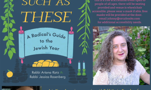 Author Talk – Rabbi Rosenberg